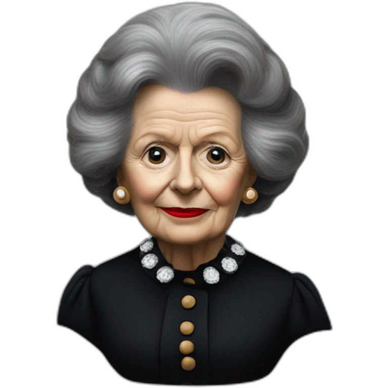 Golliwog Margaret thatcher emoji