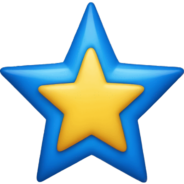 Blue star emoji