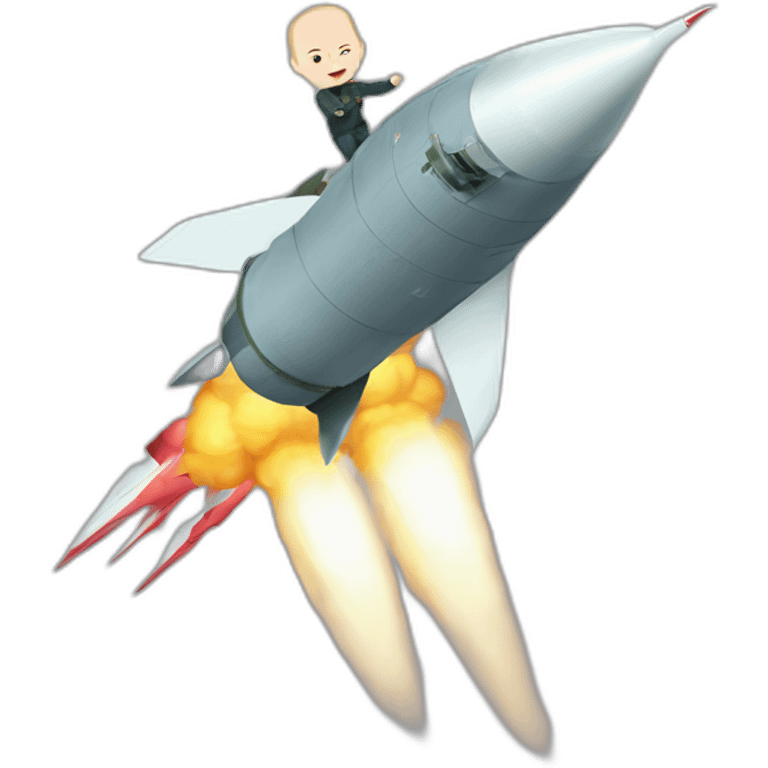 Putin on a missle emoji