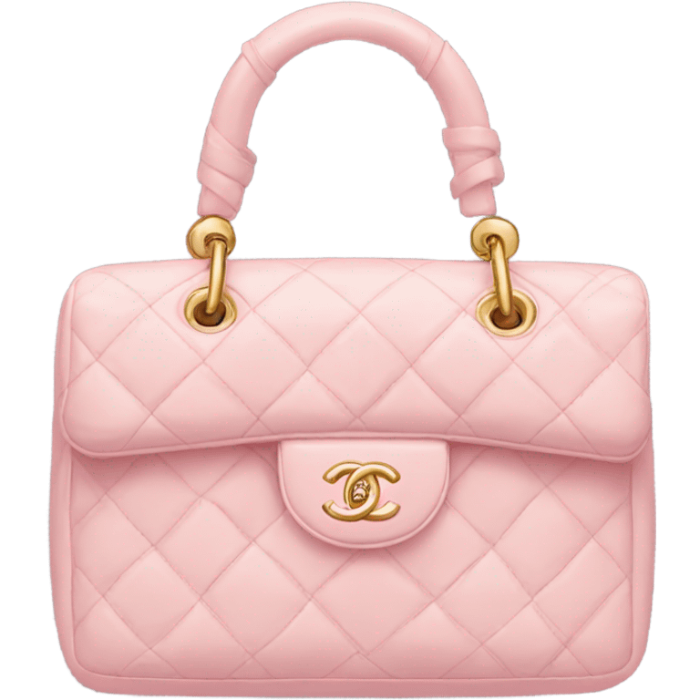 Light pink Chanel bag  emoji