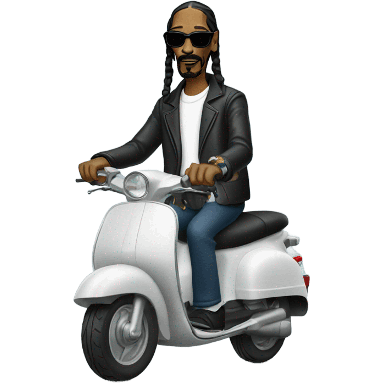 snoop dog on a moped emoji