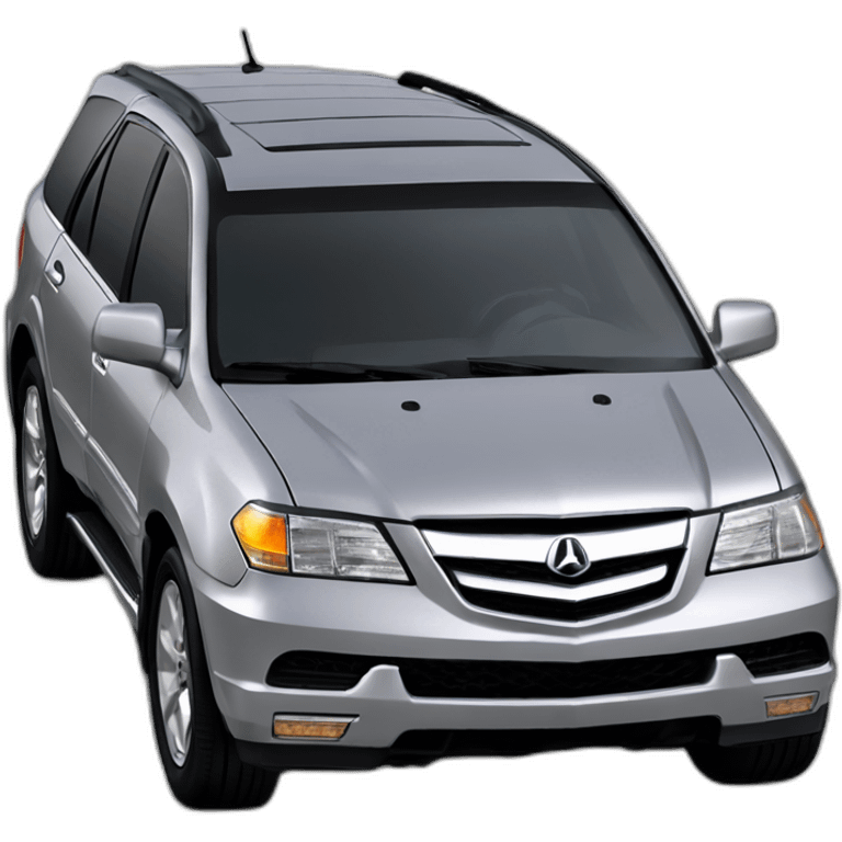 2002 Acura MDX silver emoji