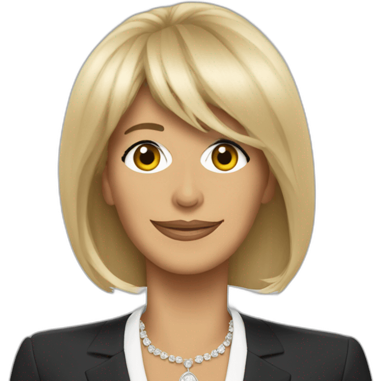 Brigitte Macron emoji