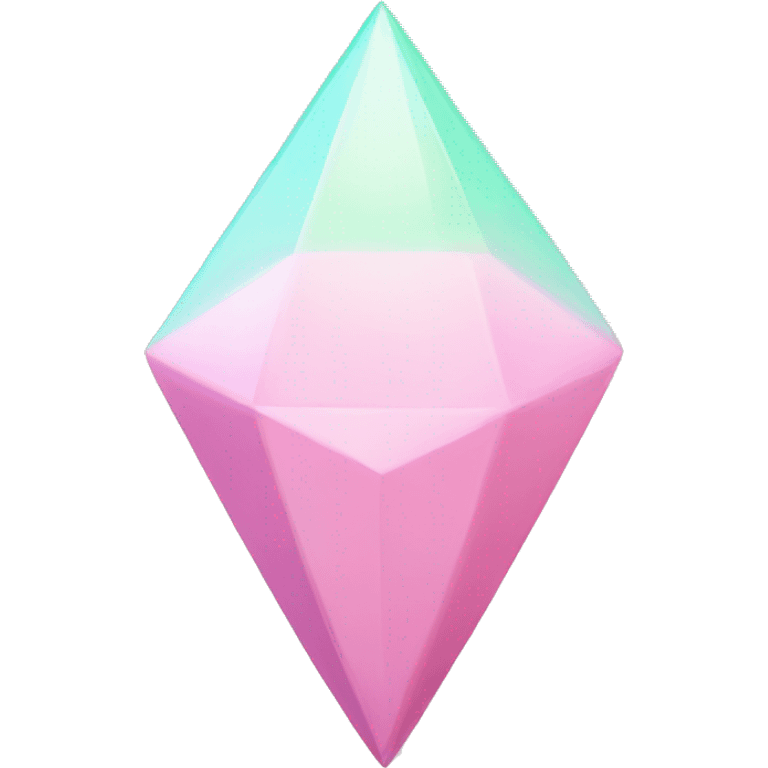 Pastel light pink plumbob sims emoji