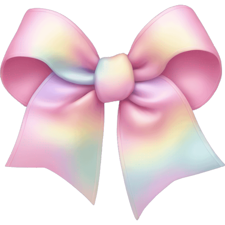 pastel bow emoji