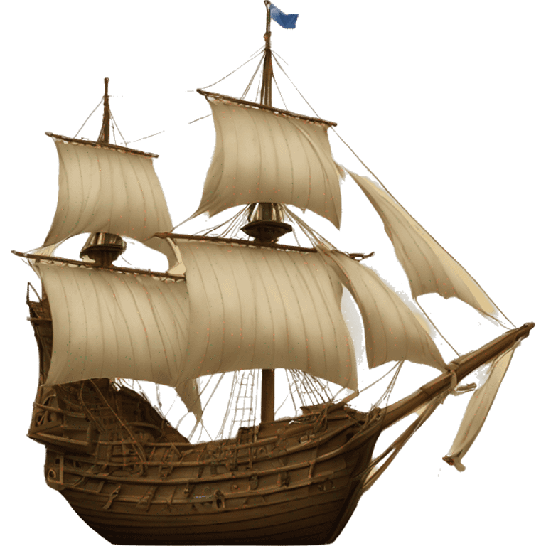 XVII century ship emoji