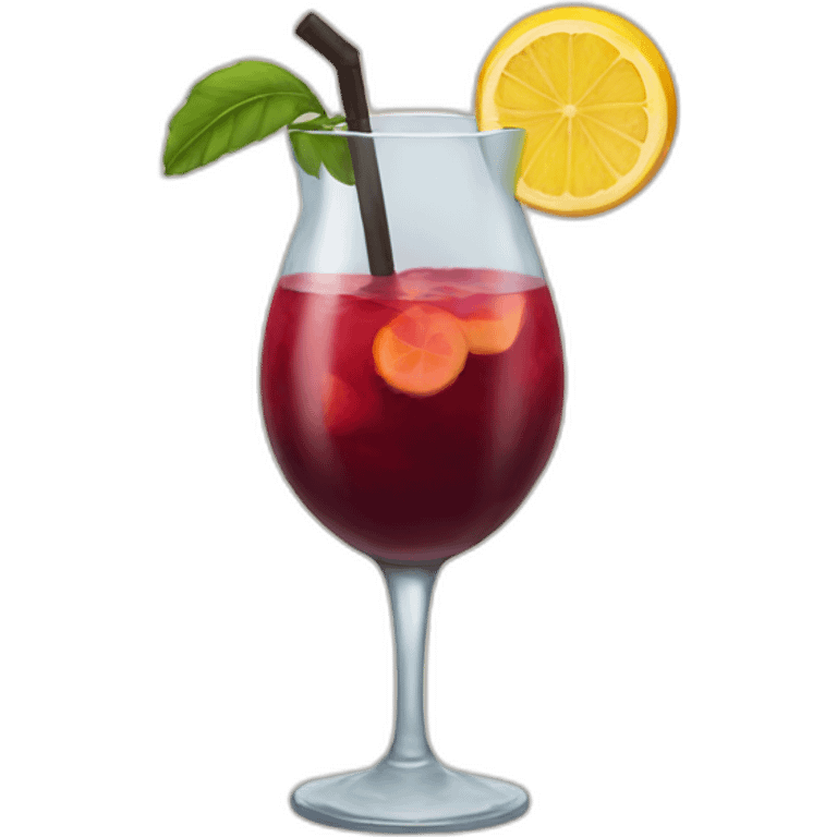 Sangria emoji