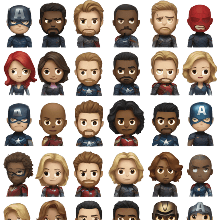 Avengers emoji