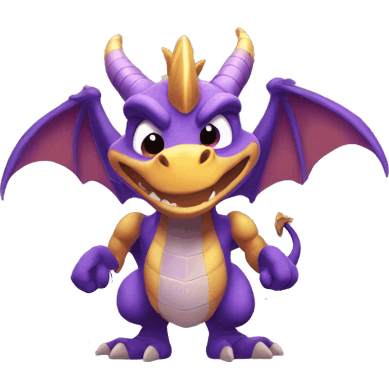 buff Spyro the dragon emoji