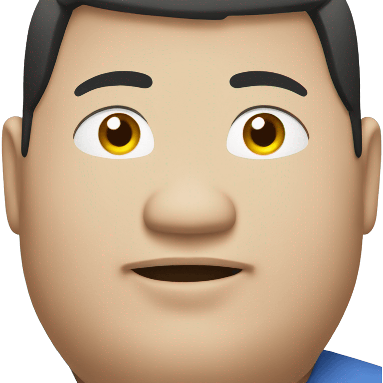 fat asian man emoji