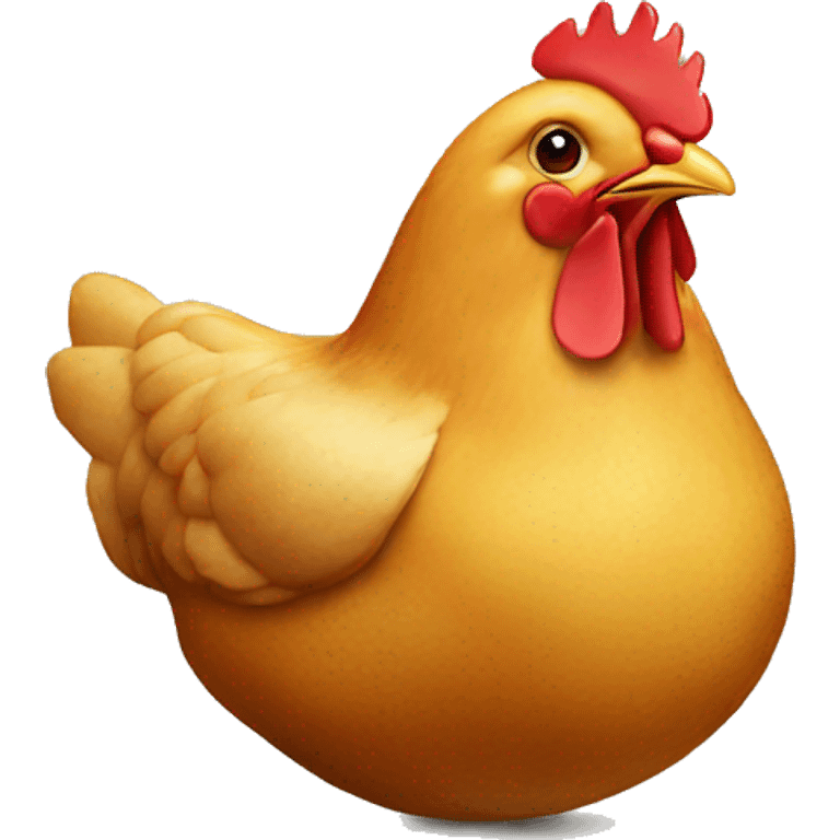 chicken potato emoji