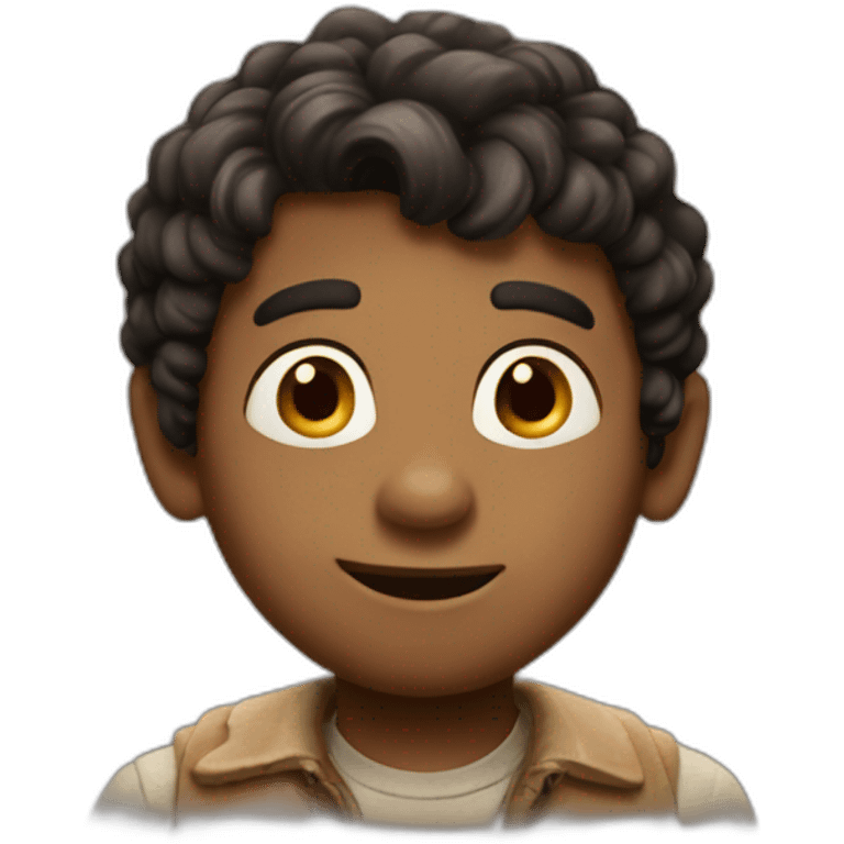 Boy Russel from film up emoji