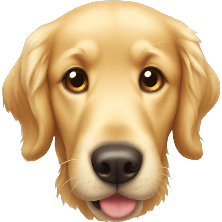 cute golden retriever emoji