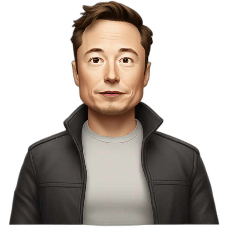 elon musk sliping emoji