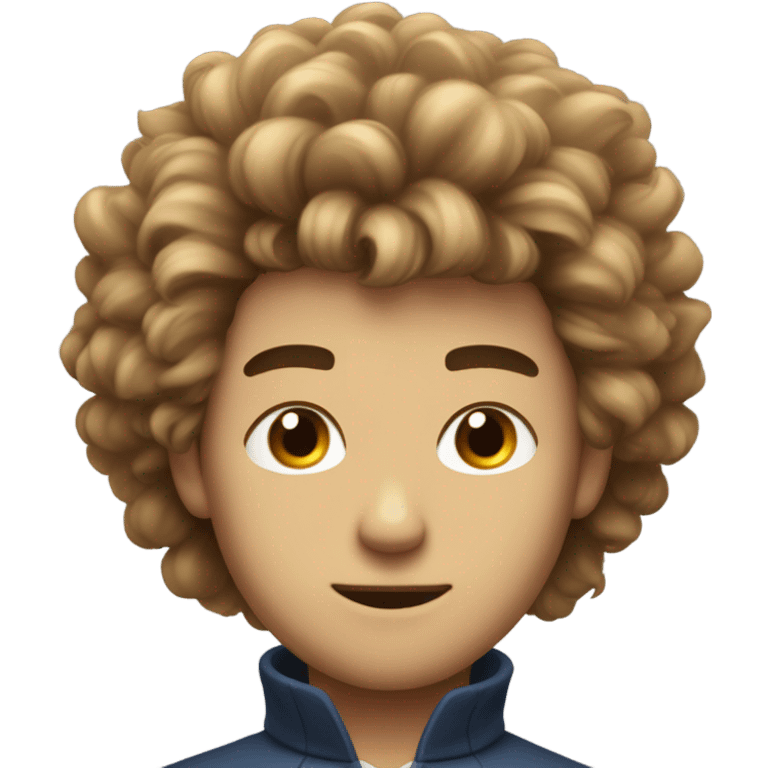 100% fluffy hair sigma boy emoji