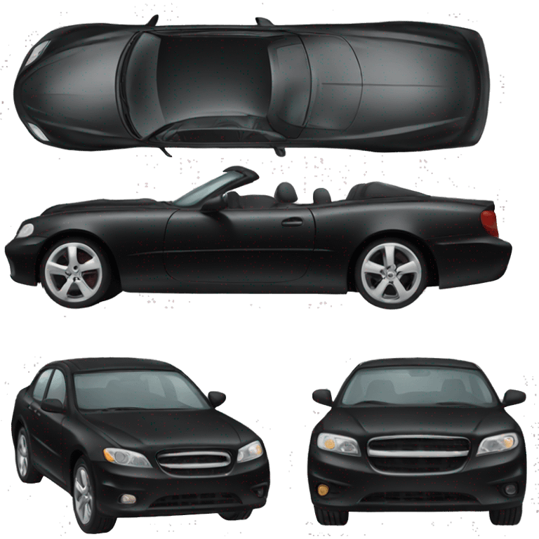 Black car emoji