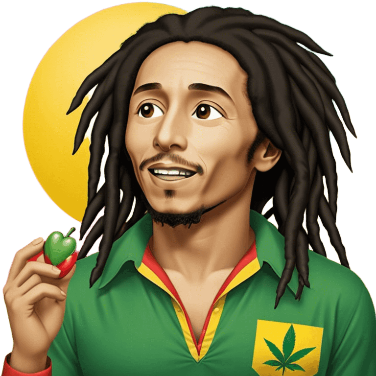 Create emoji quiz for 20 famous Bob Marley Song titles  emoji