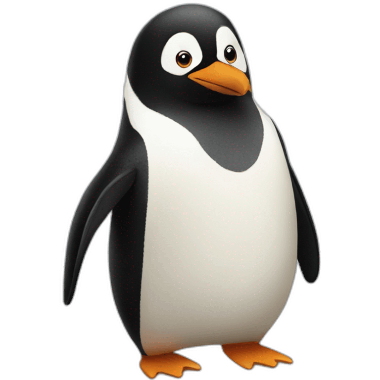 Madagascar penguin emoji