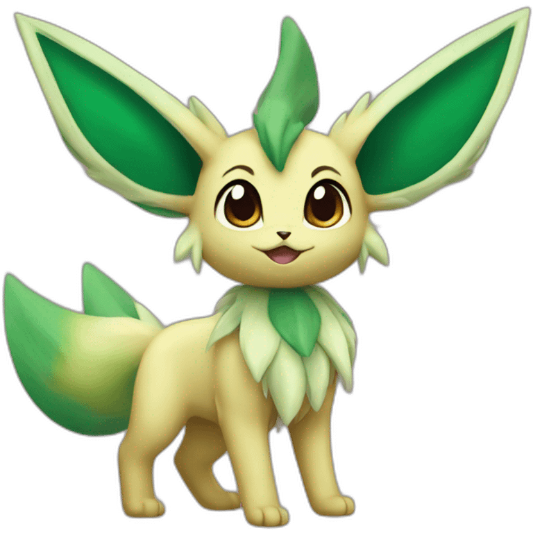 Leafeon Pokemon emoji