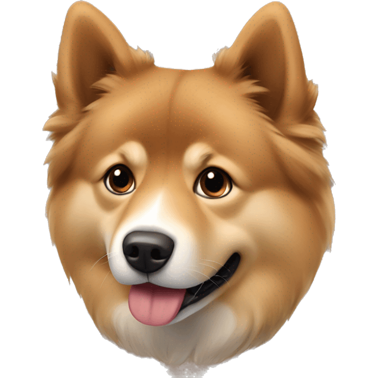 Finnish-lapphund brown emoji