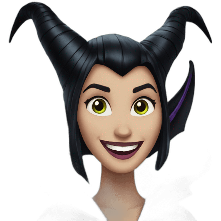 happy maleficent emoji