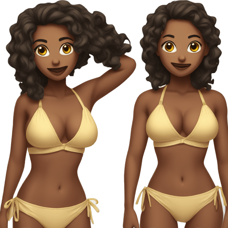  bikini, sexy, sfw emoji