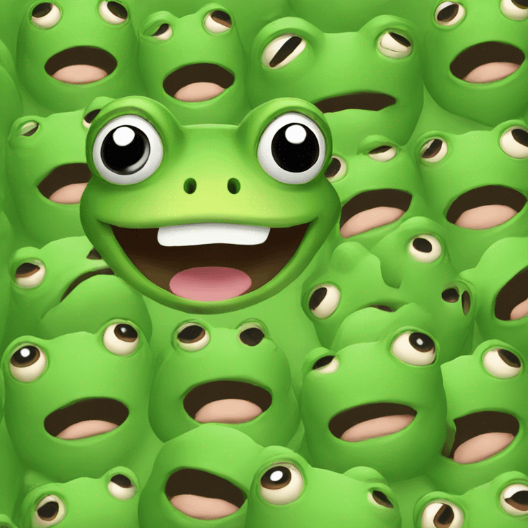 Frog rad emoji