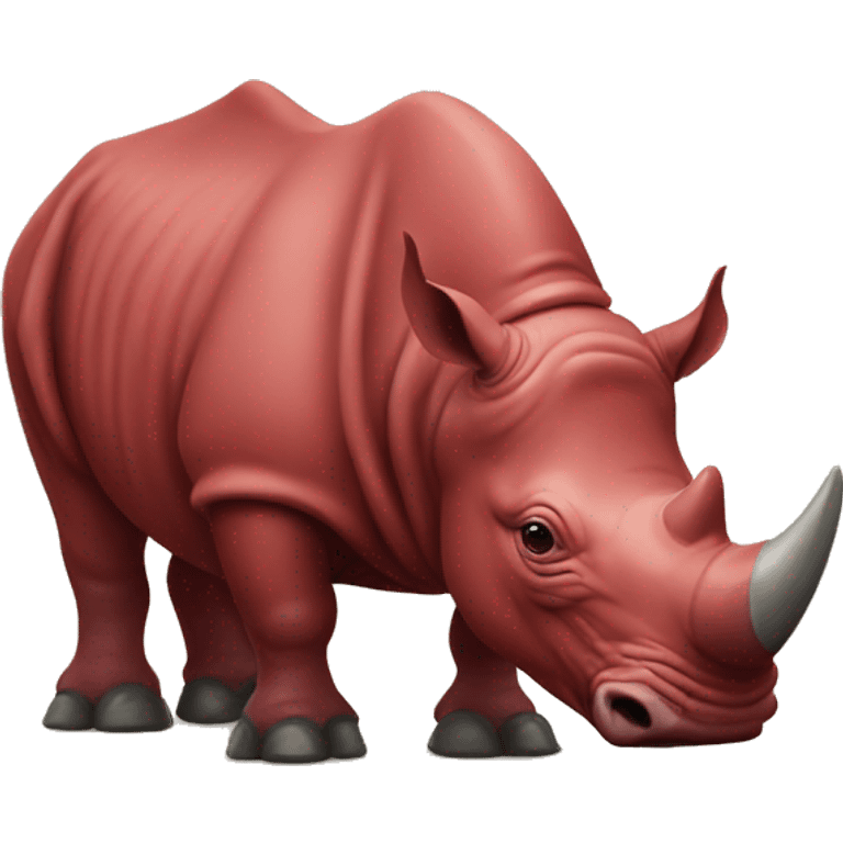 Red Rhino emoji