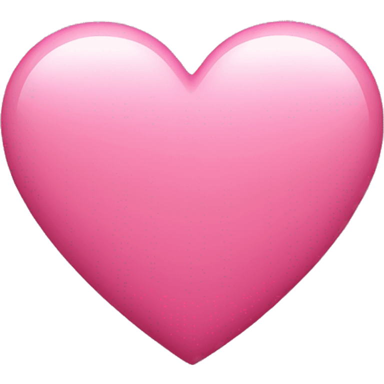 Pink heart  emoji