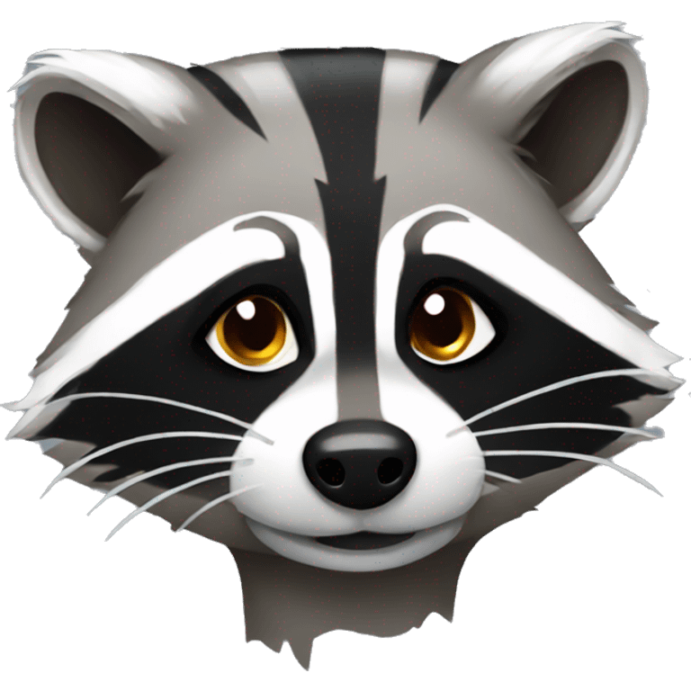 Wet raccoon  emoji