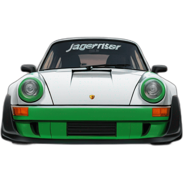 Porsche RWB Jagermeister emoji