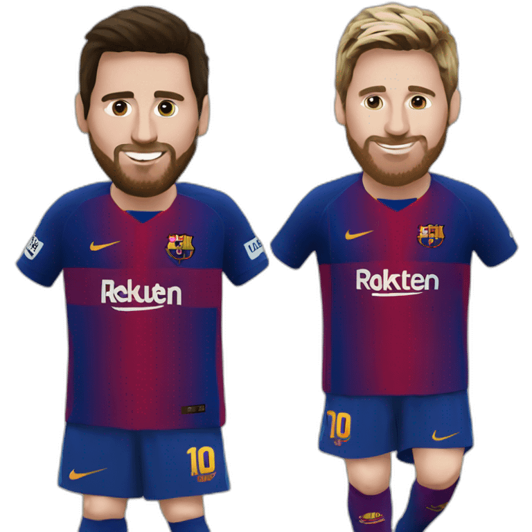 Messi + mate  emoji