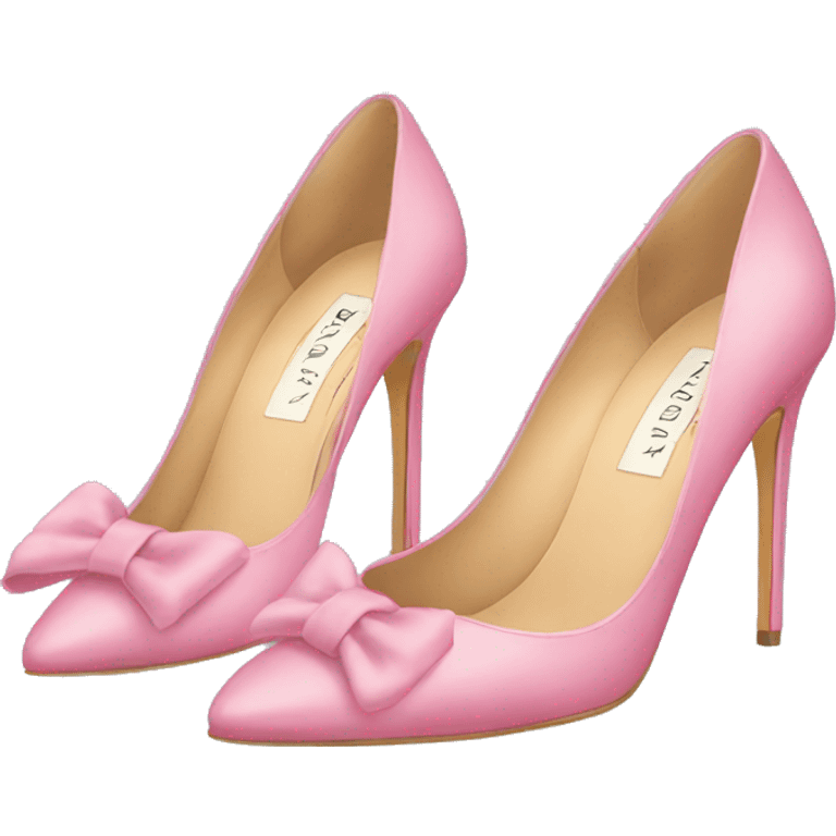 Pink valentino shoes emoji