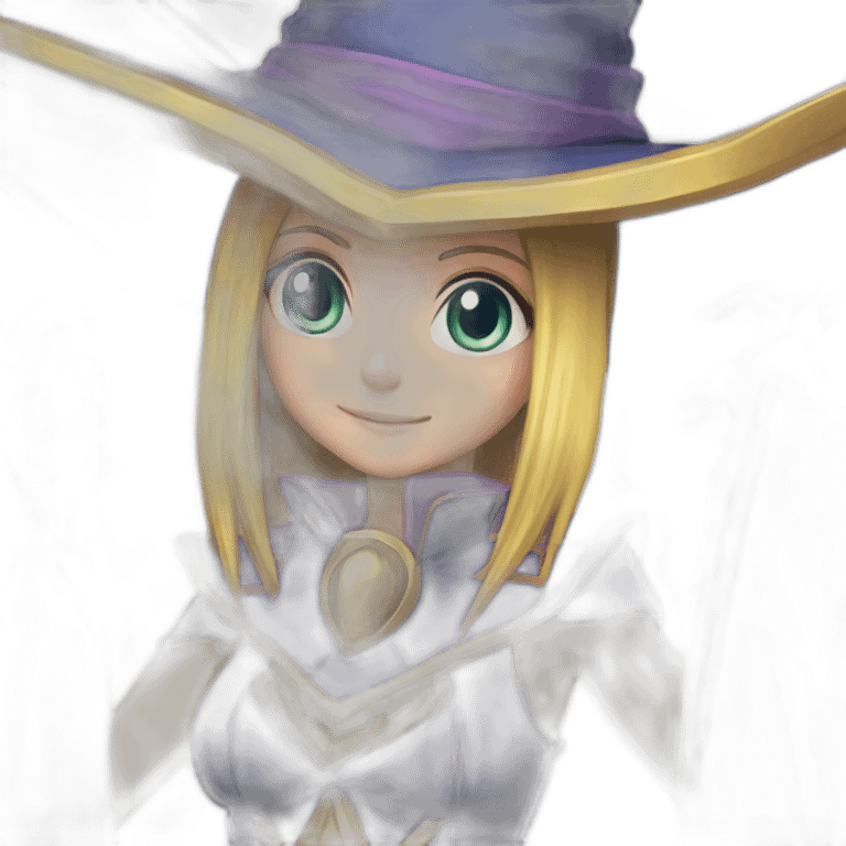 dark magician girl yugioh emoji