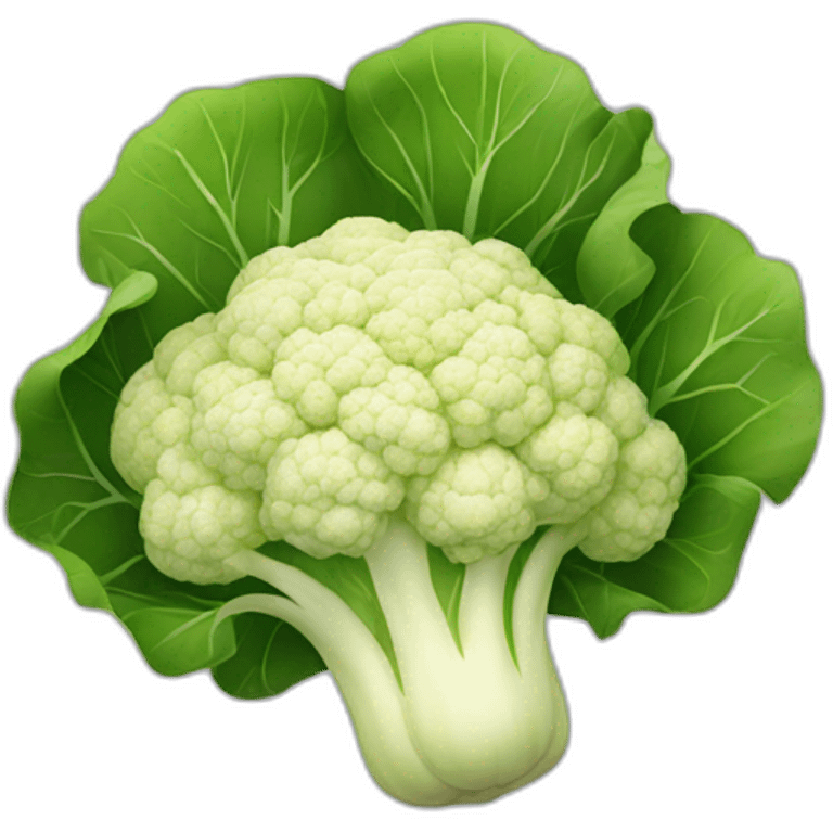 cauliflower with cape emoji