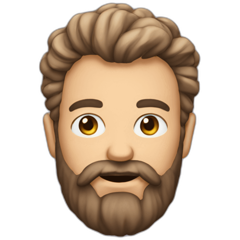 beards-brains emoji