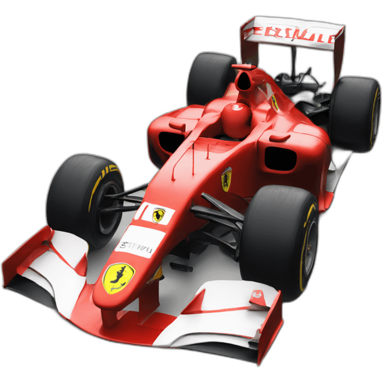 Formula1 Ferrari emoji