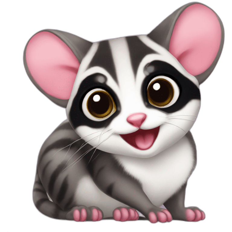 Sugar glider emoji