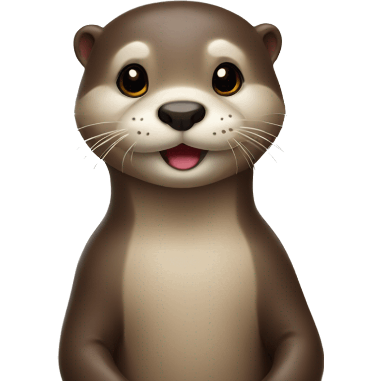 otter in love emoji