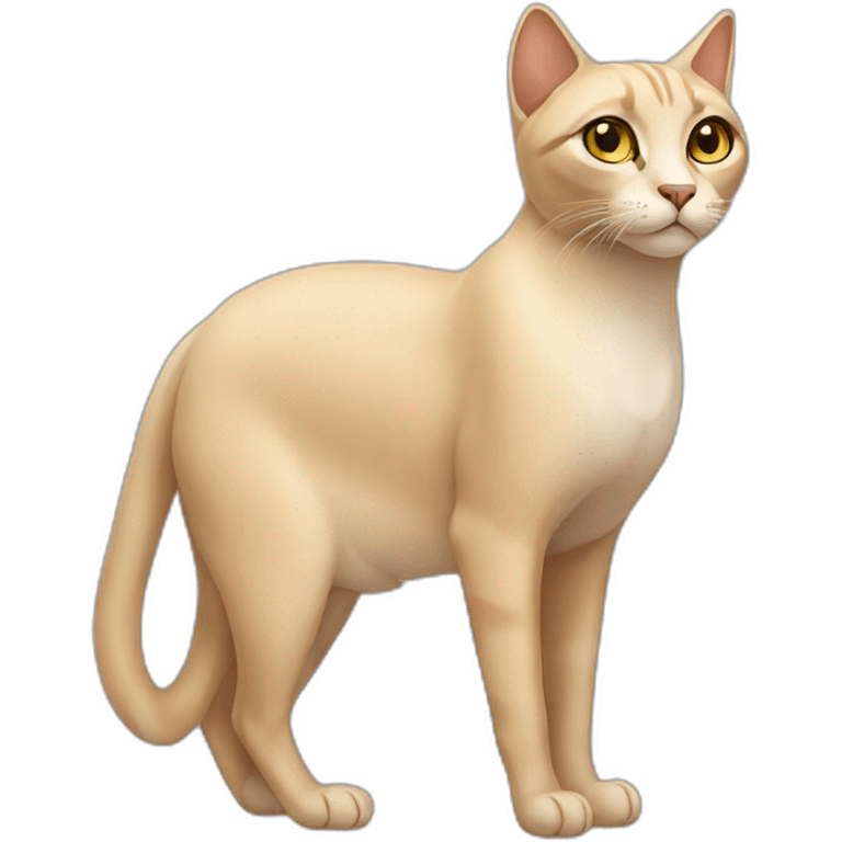 beige egypt cat emoji