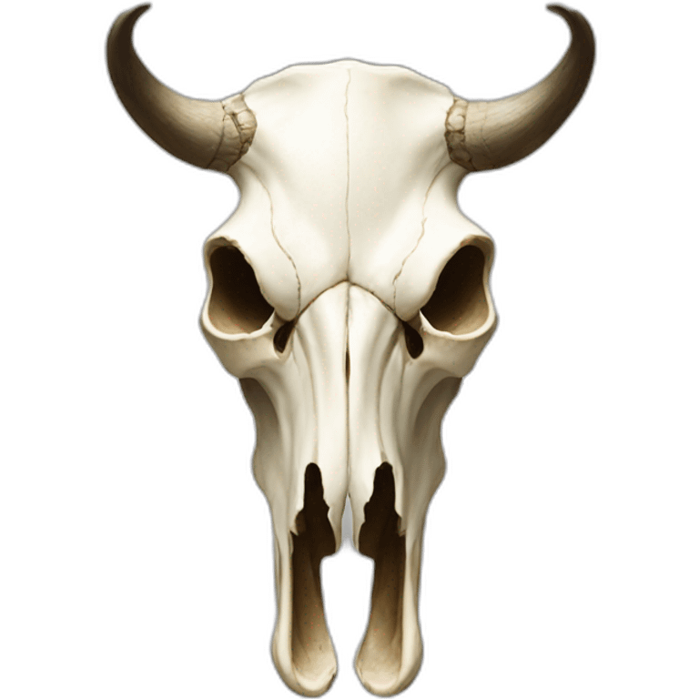 cow skull emoji