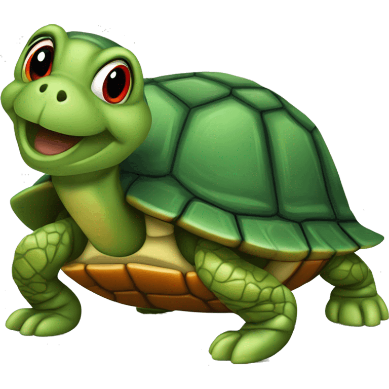 Red eared slider turtle emoji