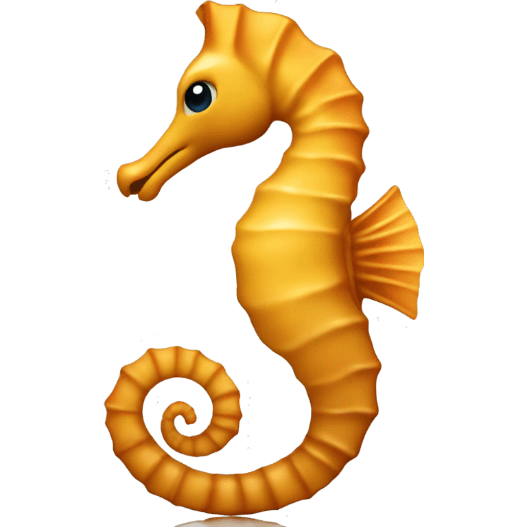 The Iphone seahorse emoji