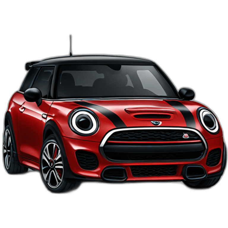 mini john cooper works emoji