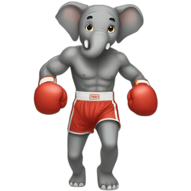 Elephant Boxer emoji