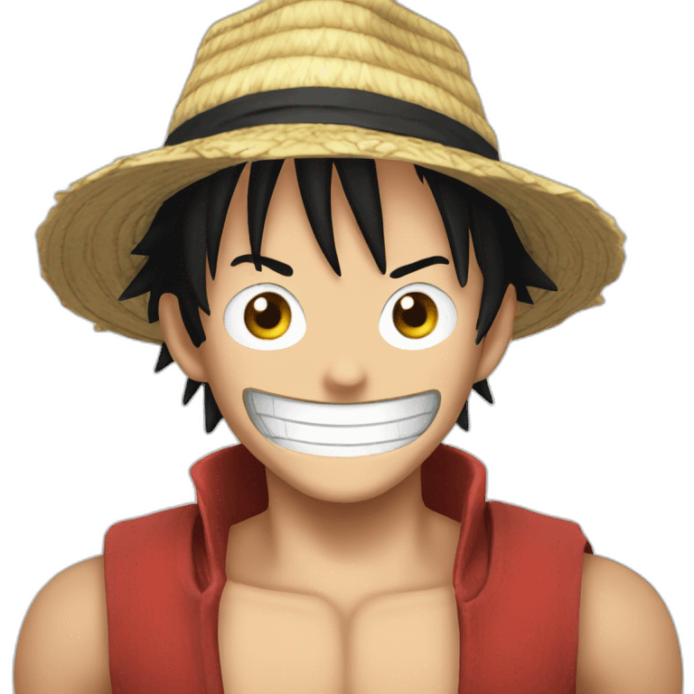 Luffy like emoji