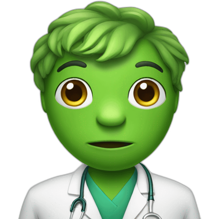 Frog doctor  emoji