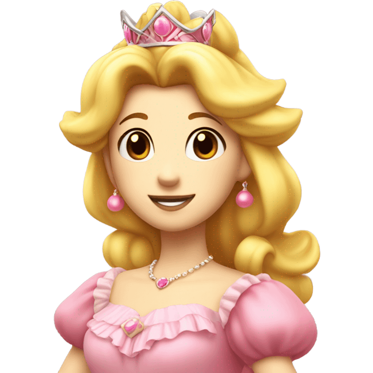 Princes peach emoji