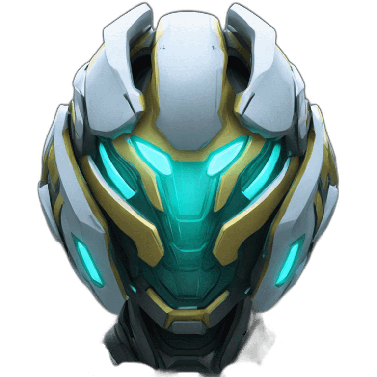 futuristic armored Omega Energy breastplate radiating omega energy emoji