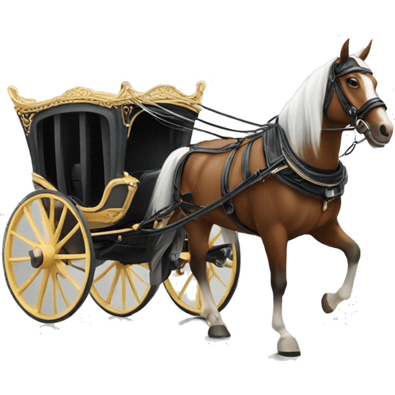 horse carriage emoji